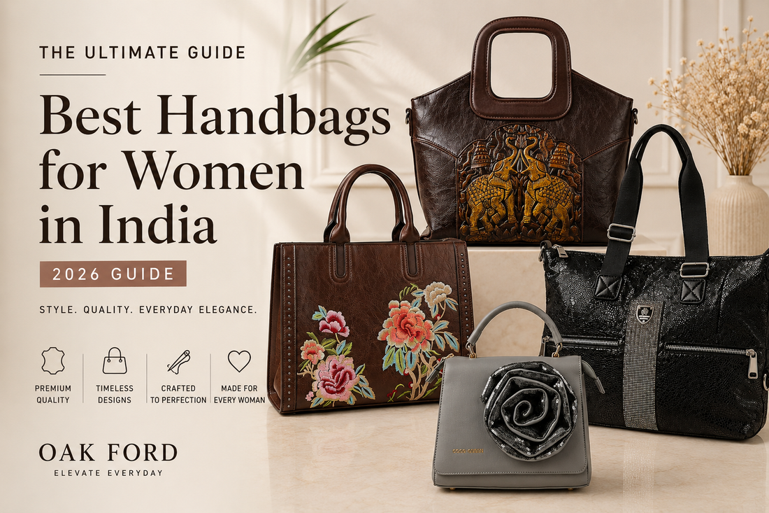 Best Handbags for Women in India (2026 Guide): Style, Quality & Everyday Elegance