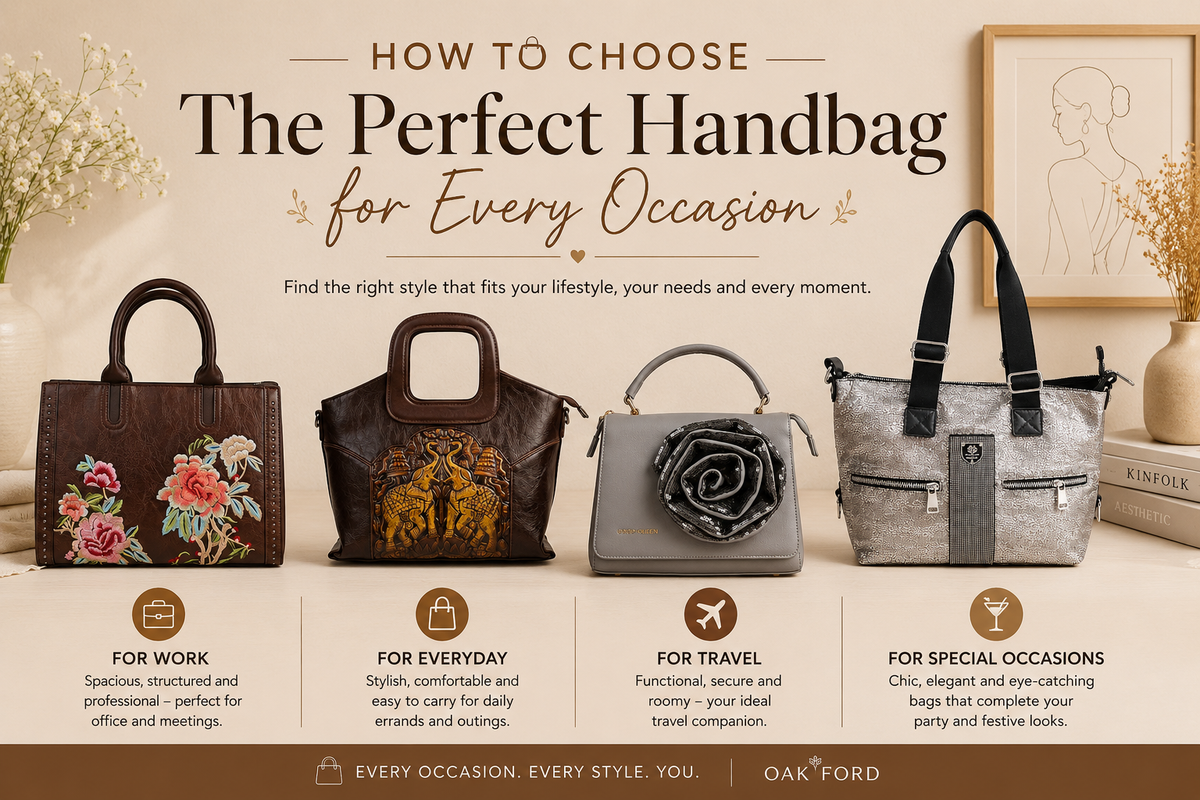 How to Choose the Perfect Handbag for Every Occasion