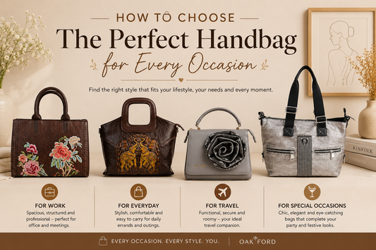 How to Choose the Perfect Handbag for Every Occasion