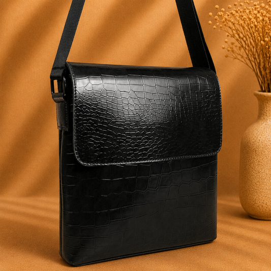 OAK FORD Executive Messenger Bag – Black