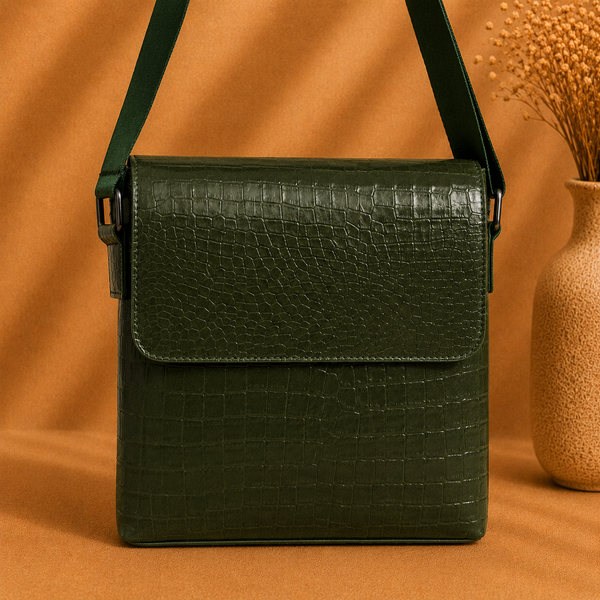 OAK FORD Executive Messenger Bag – Olive Green
