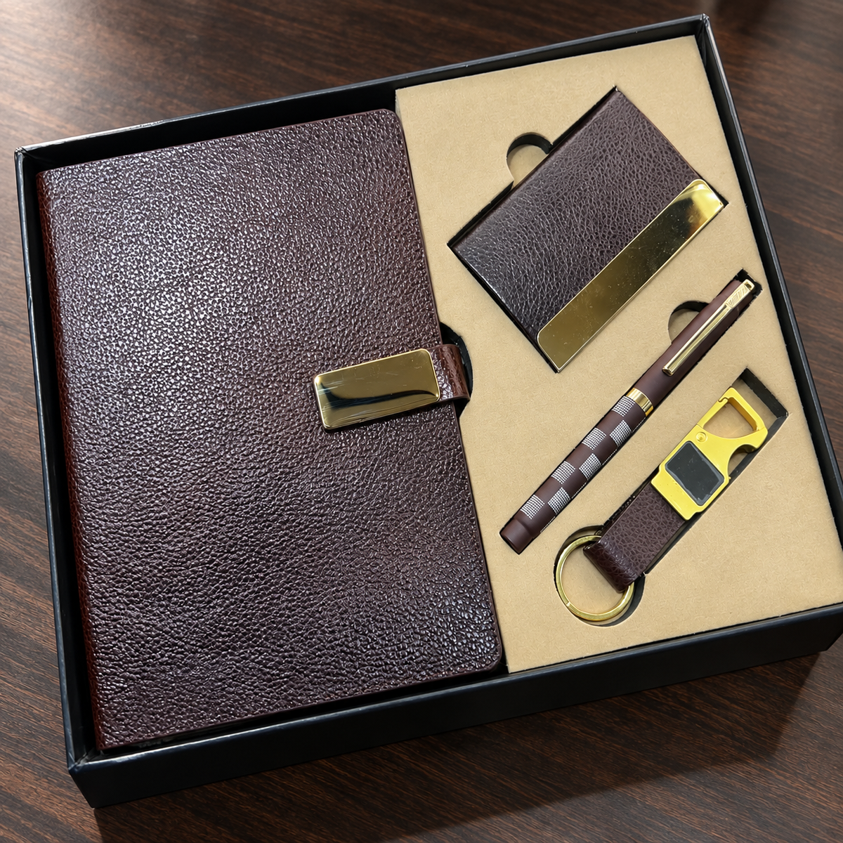Executive Heritage Gift Set – Premium 4-Piece Corporate Collection