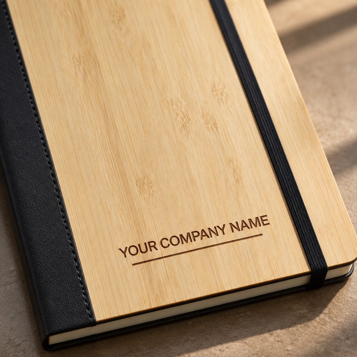 Toyota Bamboo Executive Gift Set – Premium 2-Piece Notebook & Pen Collection