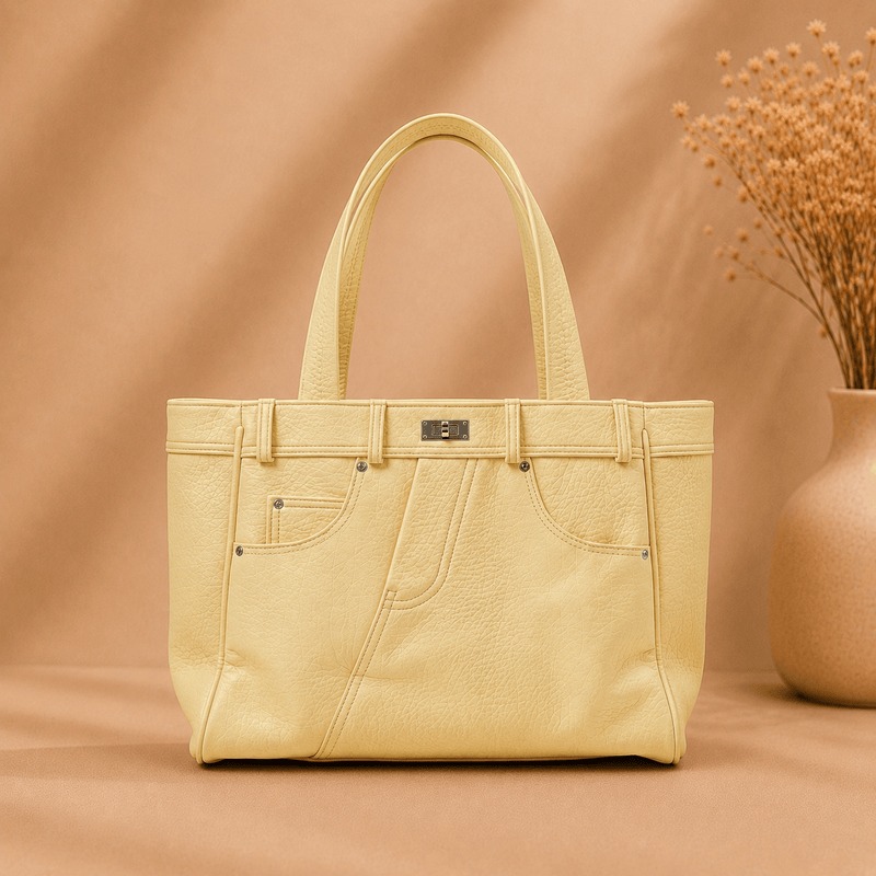 OAK FORD Crock Front Signature Handbag - OAK FORD