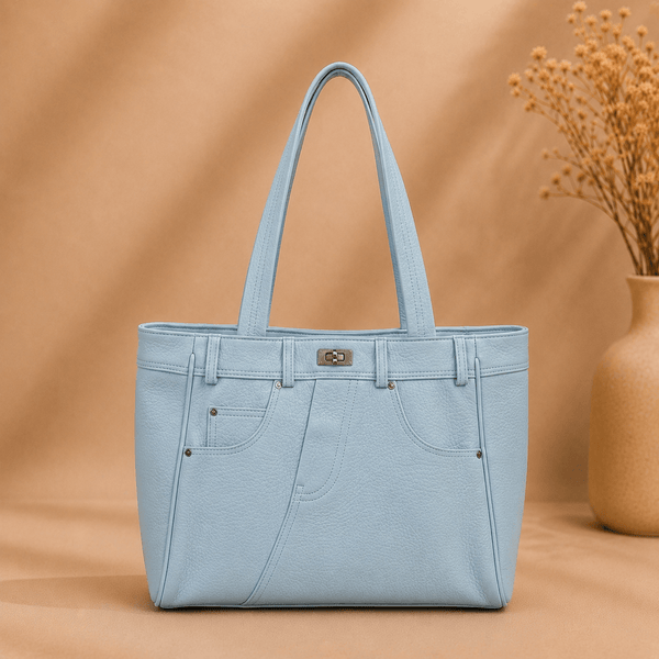 OAK FORD Crock Front Signature Handbag - OAK FORD