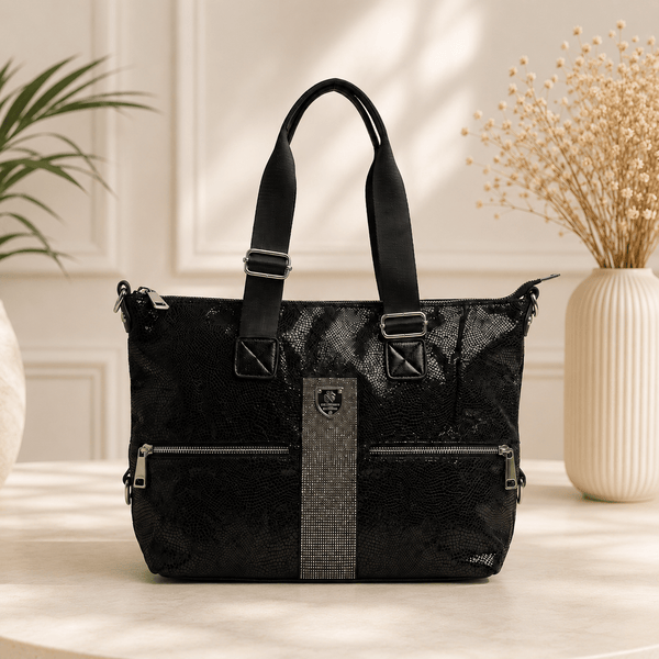 OAK FORD Noir Edge Shoulder Bag - OAK FORD